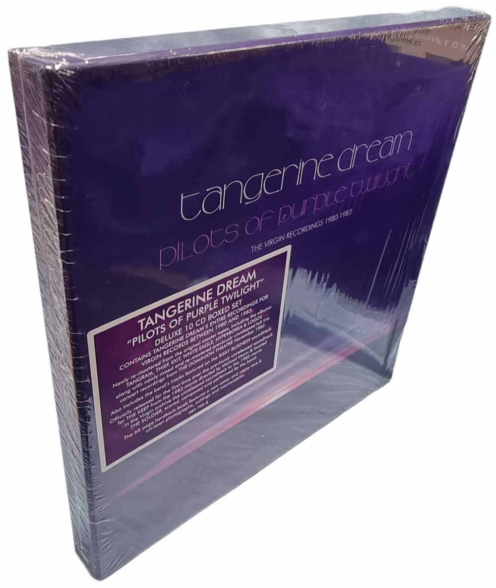 Tangerine Dream Pilots Of Purple Twilight (The Virgin Recordings 1980-1983) + Shrink UK CD Album Box Set 00602508970085