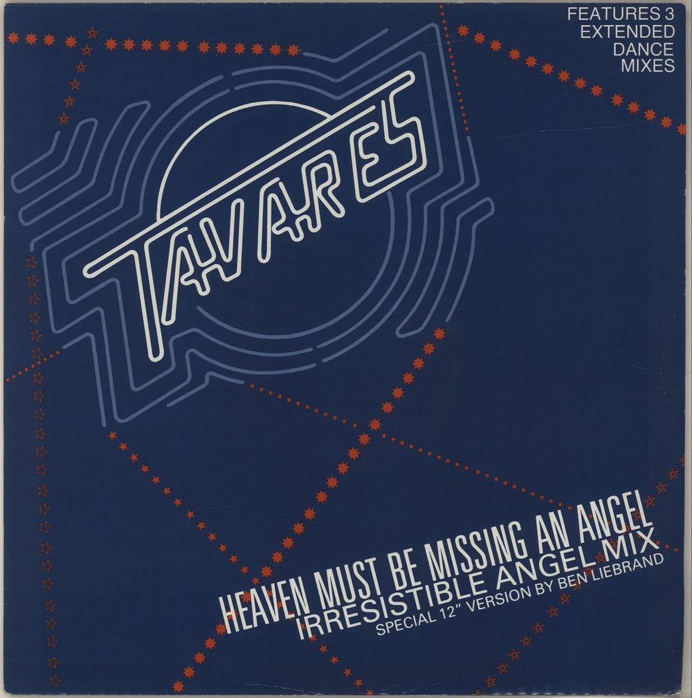 Tavares Heaven Must Be Missing An Angel UK 12" vinyl single (12 inch record / Maxi-single) 12TAV1