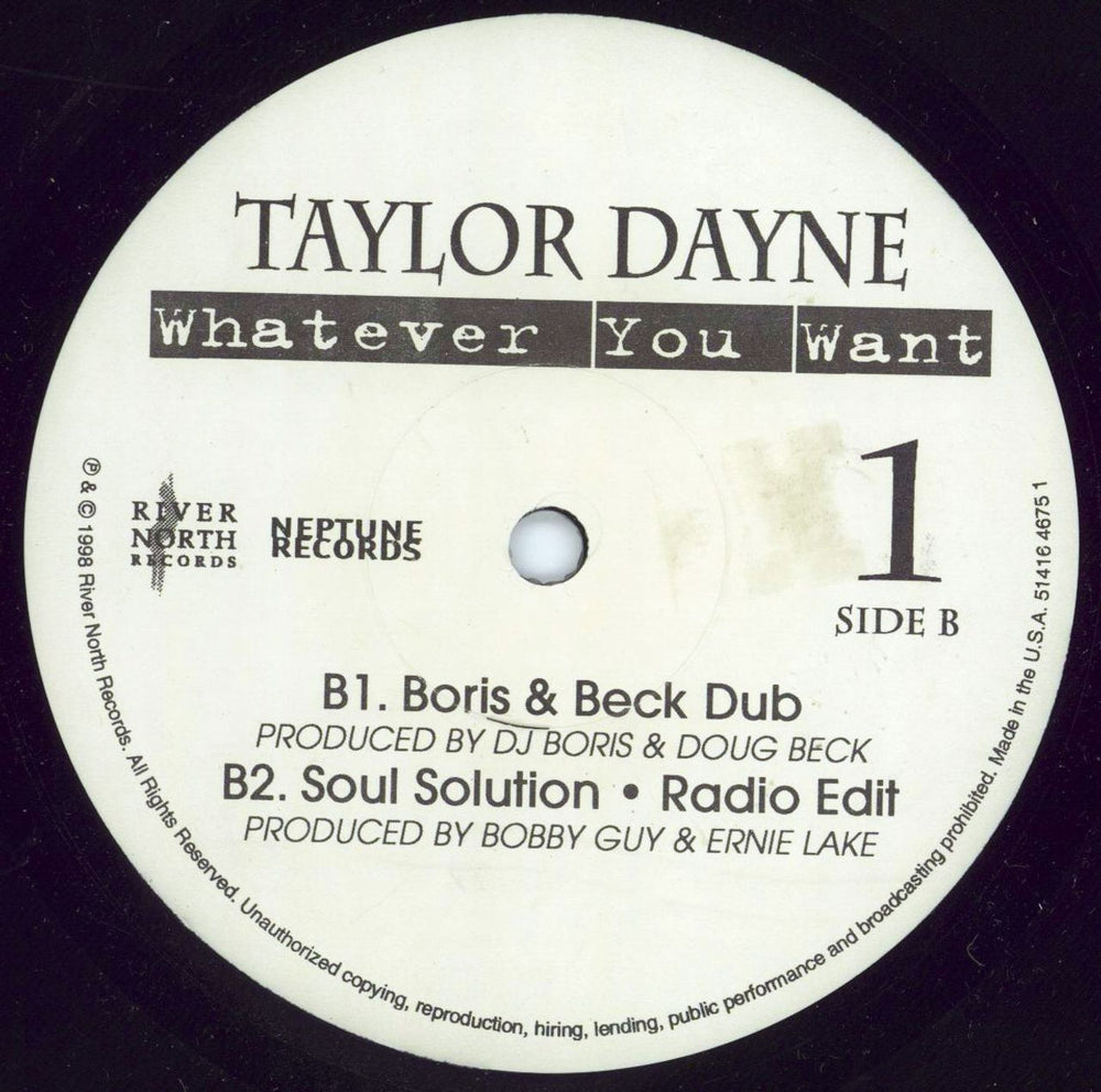 Taylor Dayne Whatever You Want - Double Pack US Promo 12" vinyl single (12 inch record / Maxi-single)