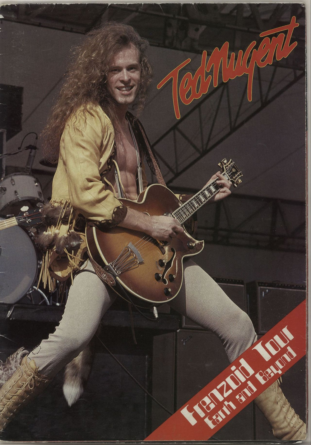 Ted Nugent Frenzoid Tour - Earth And Beyond UK tour programme TOUR PROGRAMME