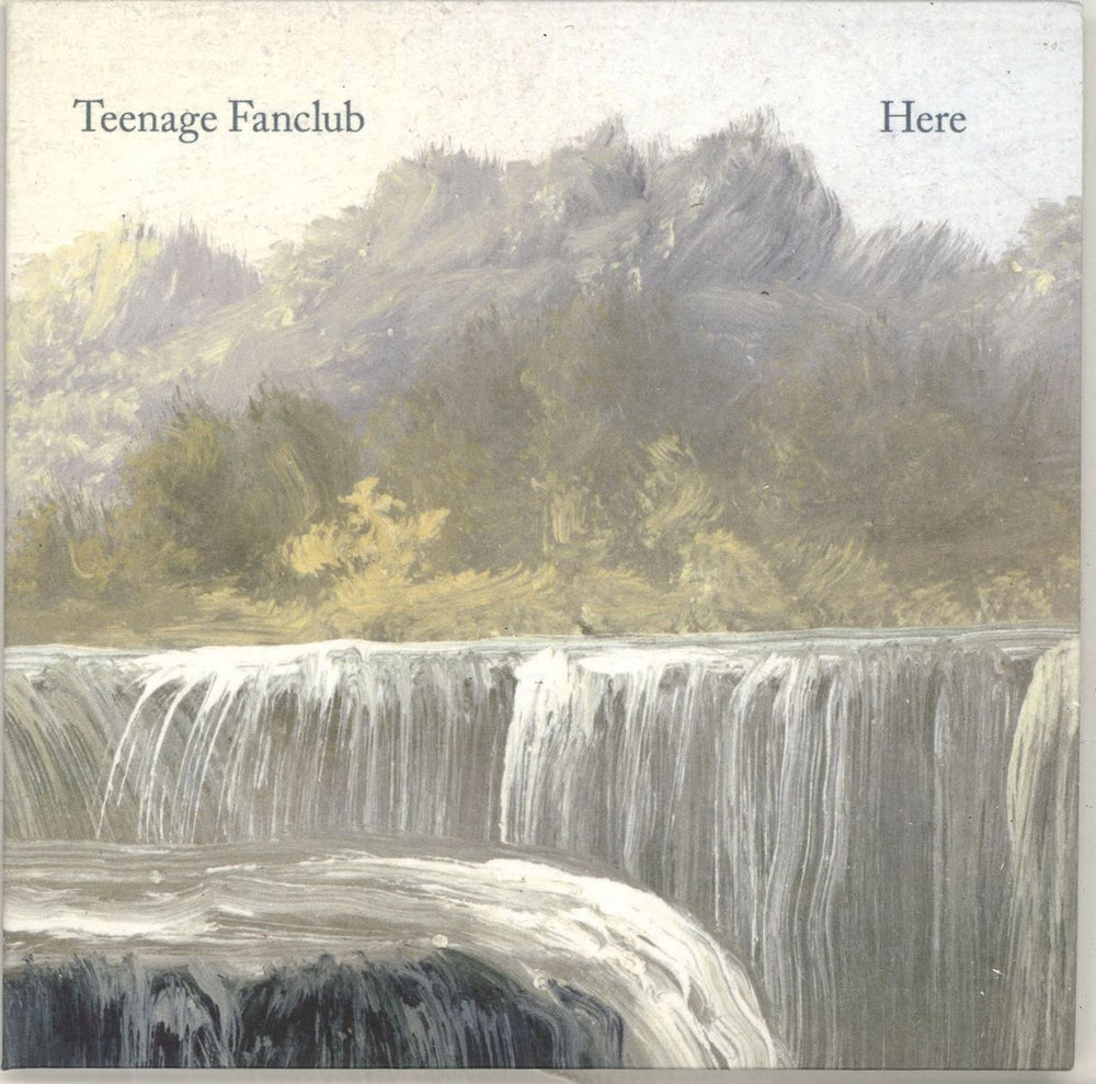 Teenage Fanclub Here UK Promo CD album (CDLP) PEMA009CDP