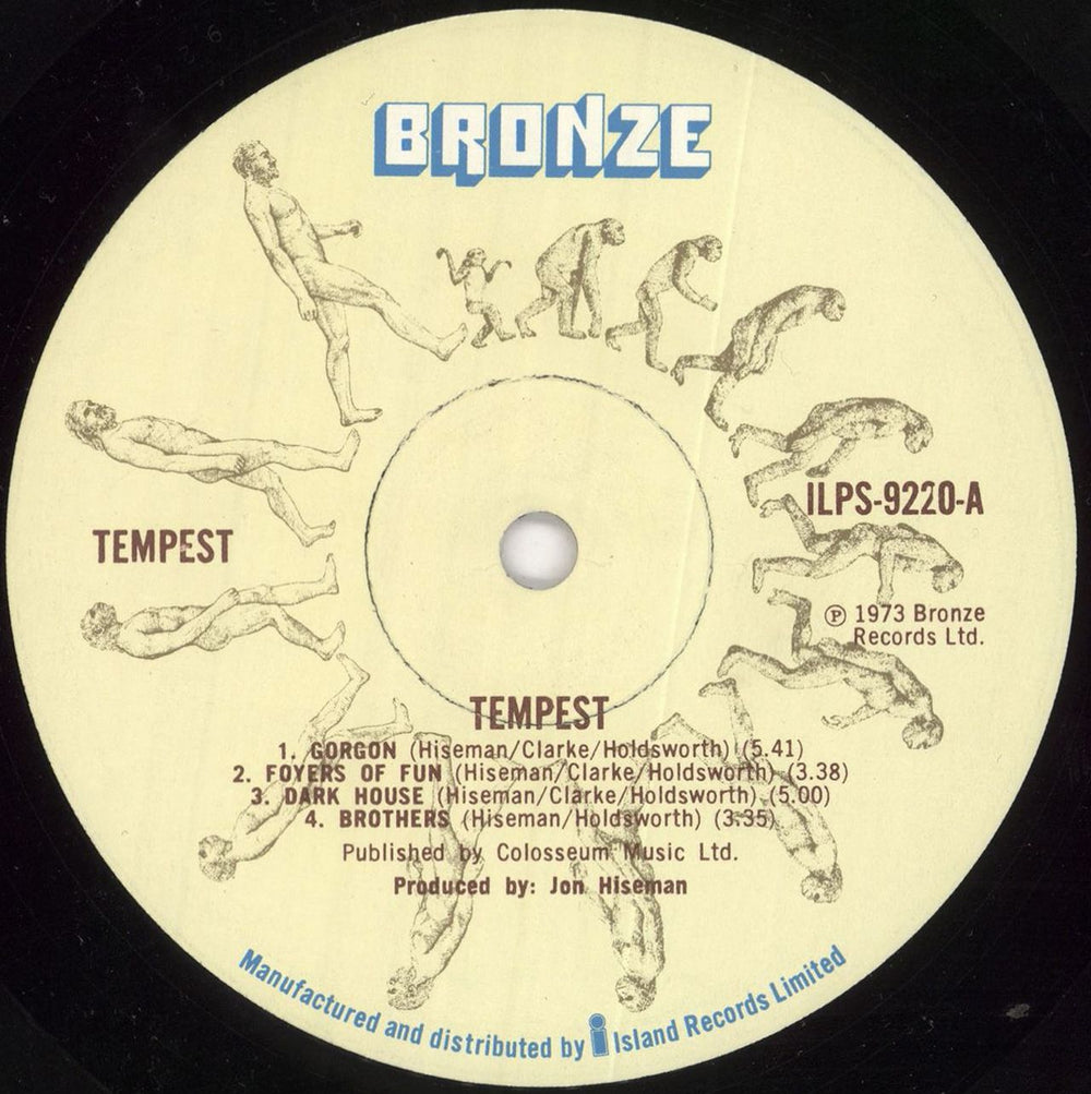 Tempest Tempest - VG - WOL UK vinyl LP album (LP record) MPSLPTE450750