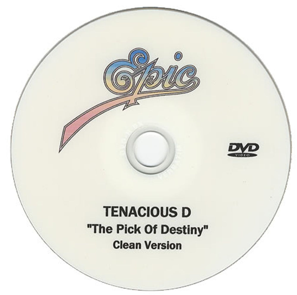 Tenacious D The Pick Of Destiny US Promo 2-disc CD/DVD set TID2DTH381013