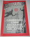 Terrorvision Cambridge Corn Exchange UK poster GIG POSTER