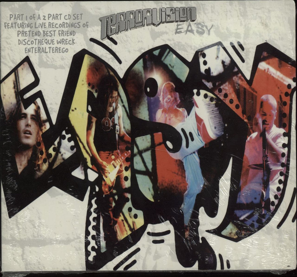 Terrorvision Easy - Part 1 UK CD single (CD5 / 5") CDVEGASS14