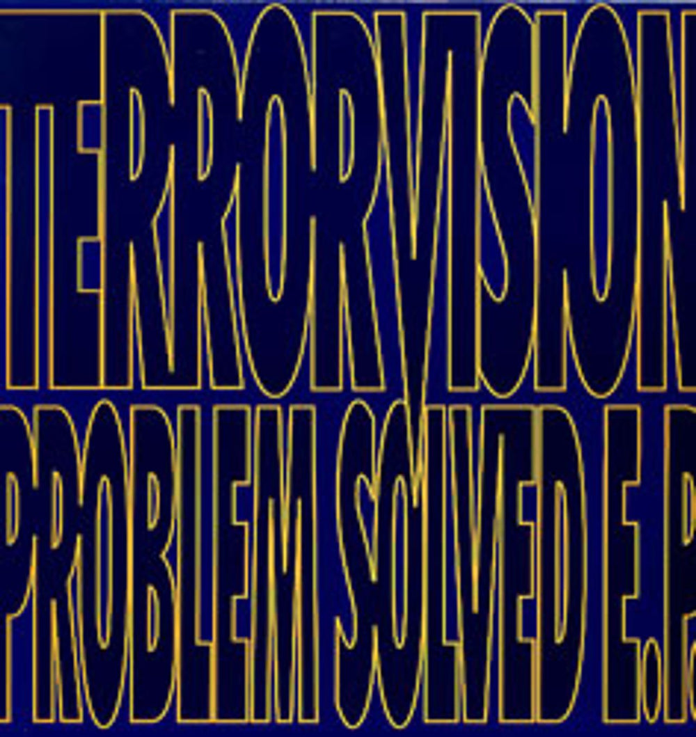 Terrorvision Problem Solved Ep UK 12" vinyl single (12 inch record / Maxi-single) 12ATVR1