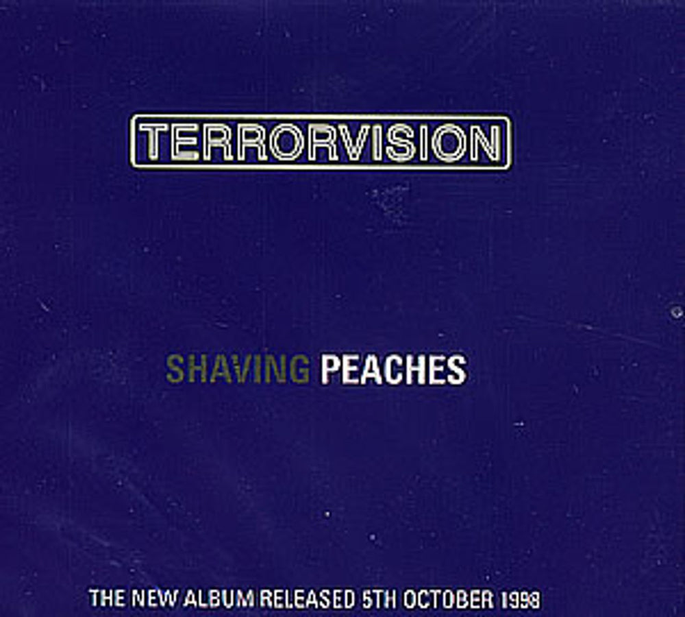 Terrorvision Shaving Peaches UK Promo CD album (CDLP) VEGASCD4