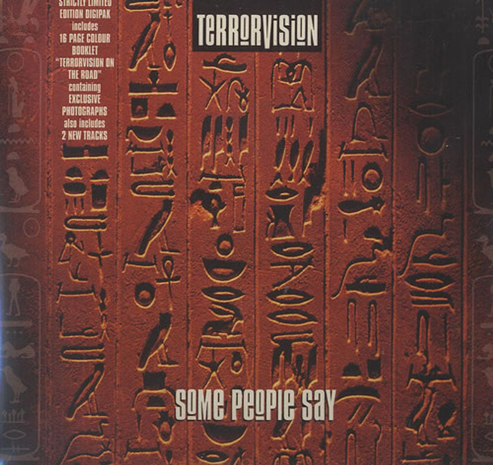 Terrorvision Some People Say - Digipak + Booklet UK CD single (CD5 / 5") CDVEGASS10