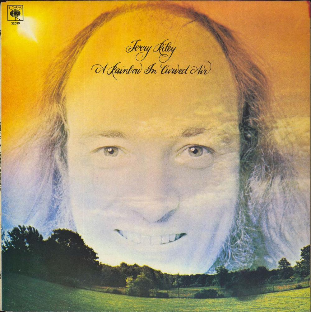 Terry Riley A Rainbow In Curved Air - graduated orange label UK vinyl LP album (LP record) 32099