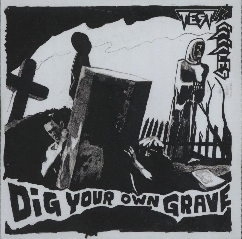 Test Icicles Dig Your Own Grave - Mini-Album UK Promo CD-R acetate CD-R