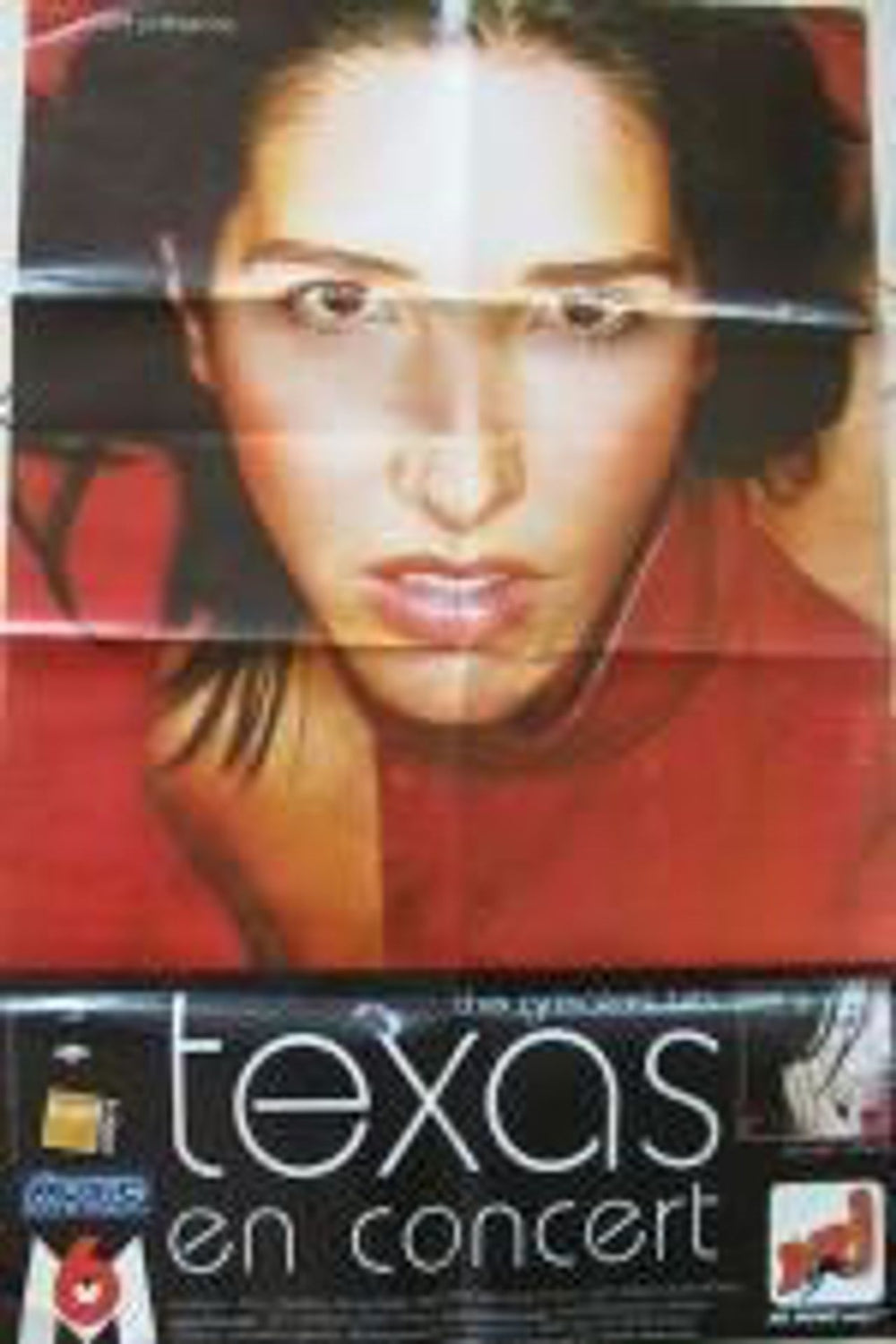 Texas En Concert - The Greatest Hits French Promo poster TEXPOEN202506