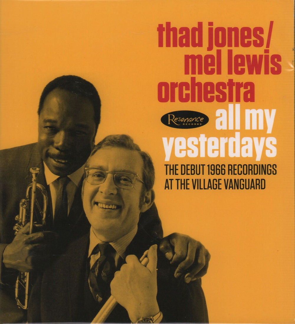 Thad Jones All My Yesterdays US 2 CD album set (Double CD) HCD-2023