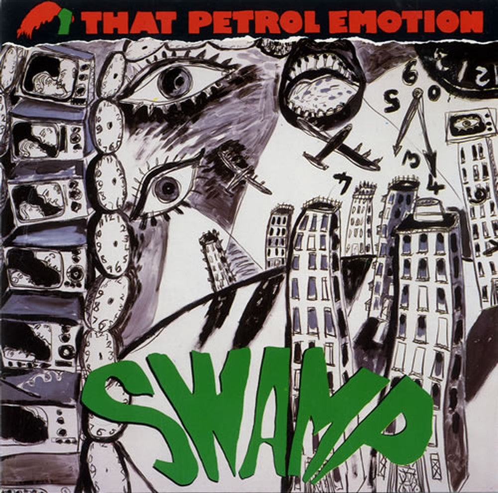 That Petrol Emotion Swamp UK 7" vinyl single (7 inch record / 45) TPE2