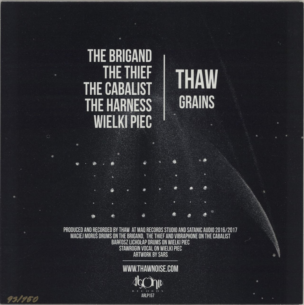 Thaw Grains - Silver Vinyl Polish vinyl LP album (LP record)