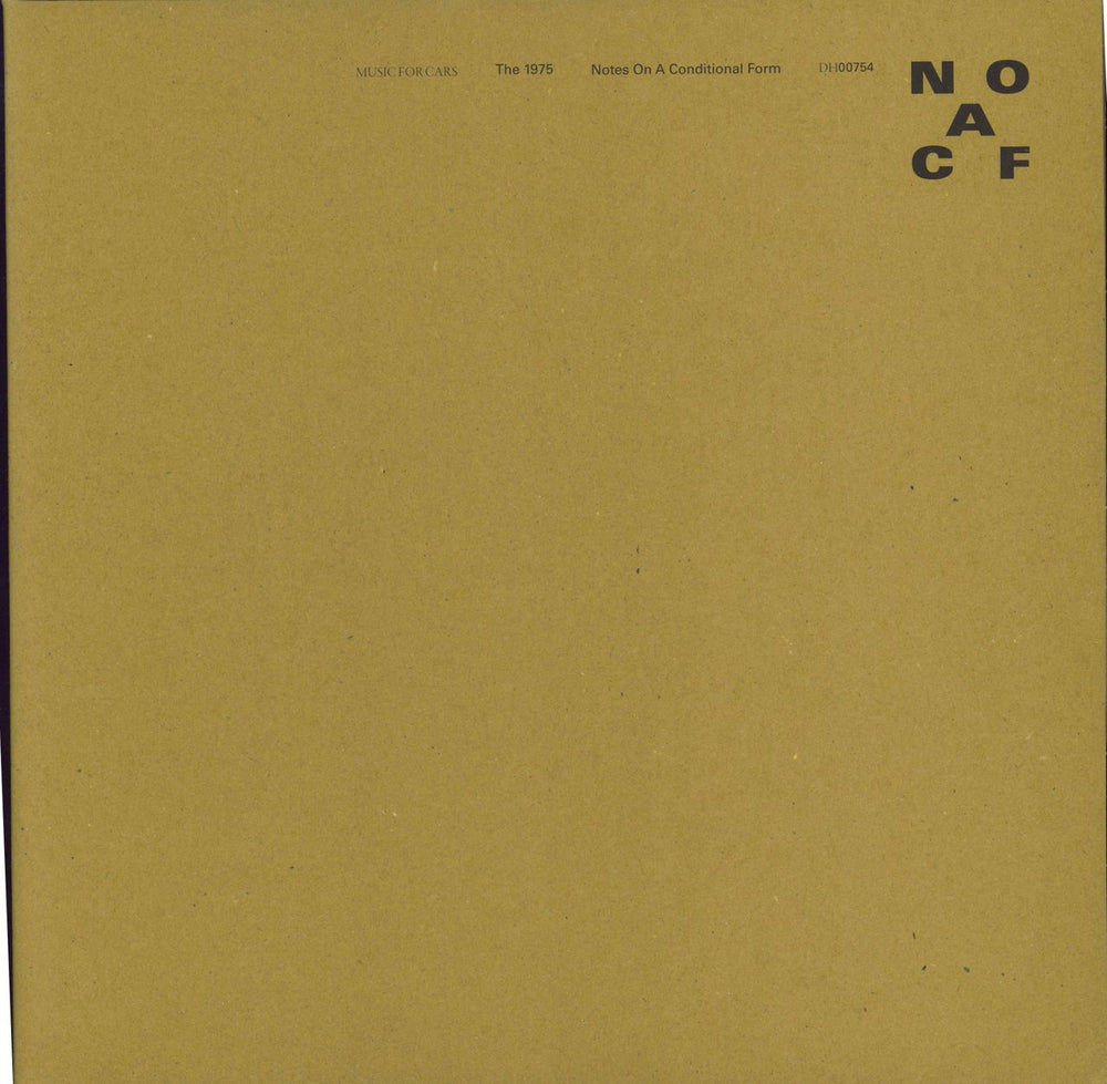 The 1975 Notes On A Conditional Form - Neon Yellow Vinyl UK 2-LP vinyl record set (Double LP Album) DH00754 / 7765861