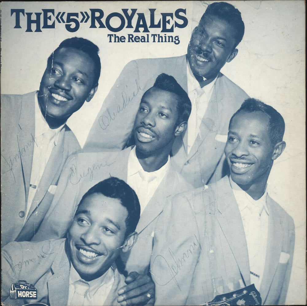 The 5 Royales The Real Thing UK vinyl LP album (LP record) H-802