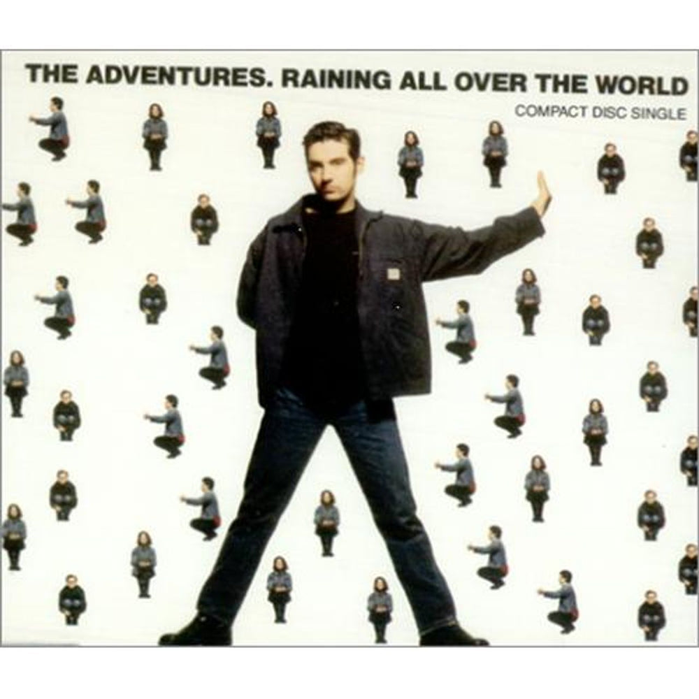 The Adventures Raining All Over The World UK CD single (CD5 / 5") PZCD211