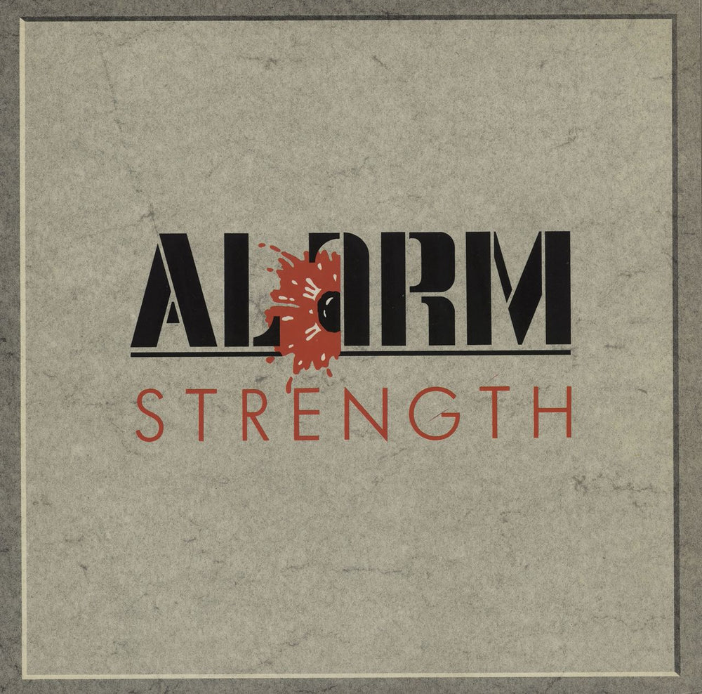 The Alarm Strength Irish vinyl LP album (LP record) MIRF1004