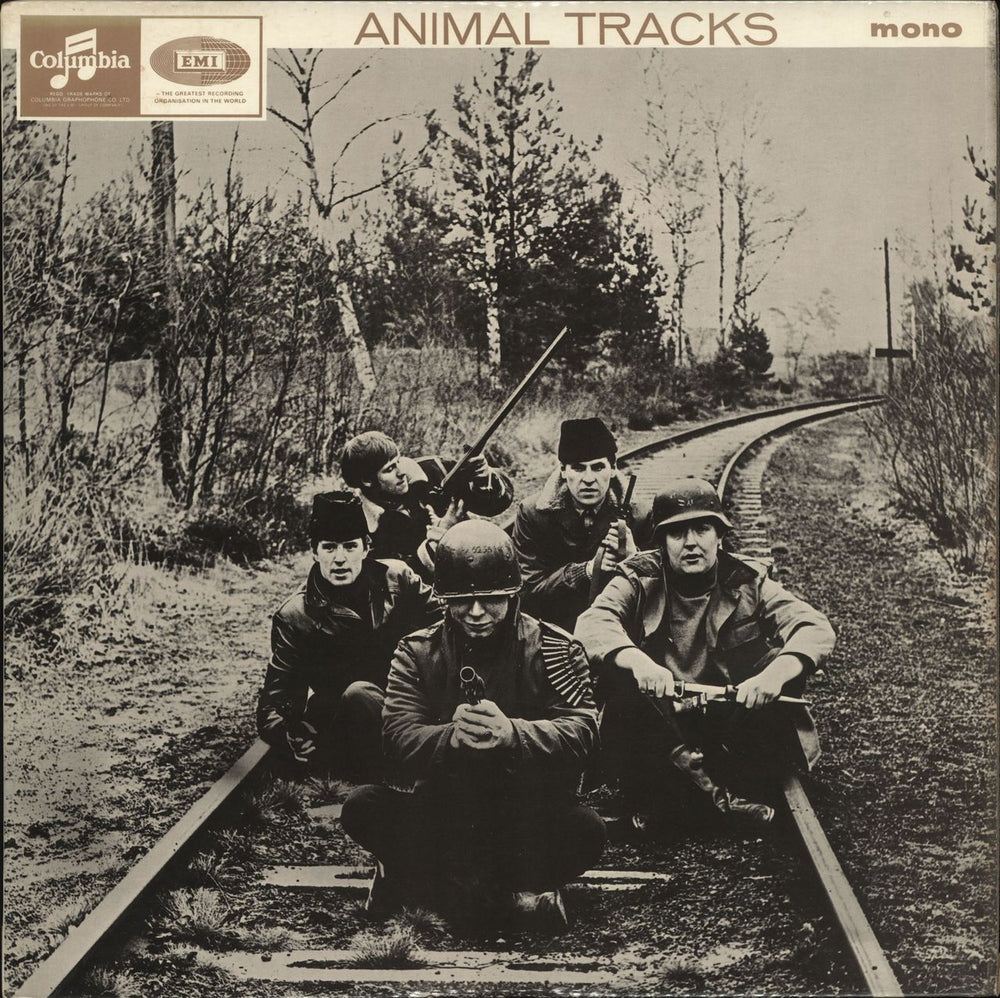 The Animals Animal Tracks - 1st UK vinyl LP album (LP record) 33SX1708