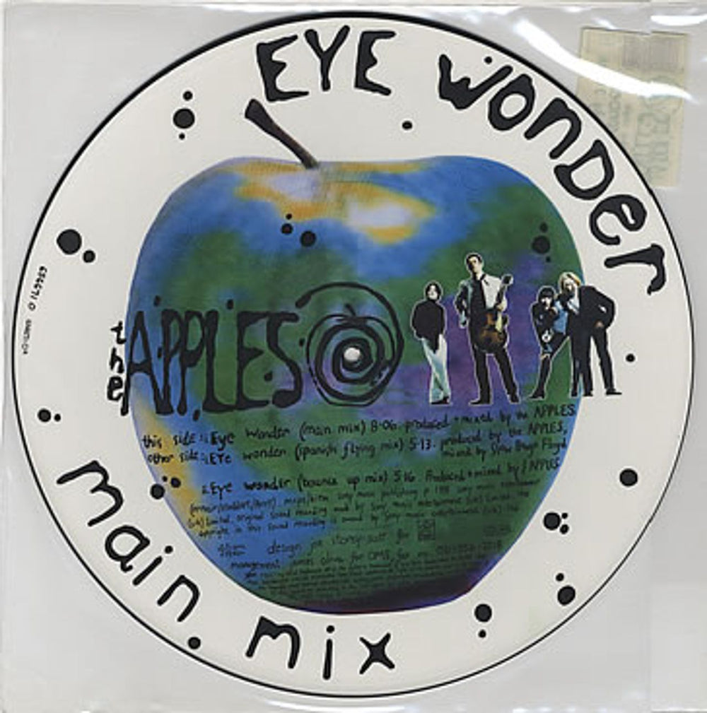 The Apples Eye Wonder UK 12" vinyl picture disc (12 inch picture record) PP92PEY372948