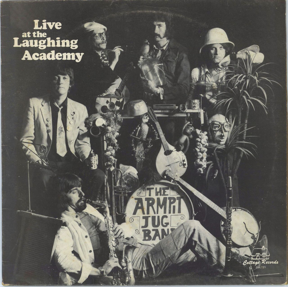 The Armpit Jug Band Live At The Laughing Academy + Press Info UK vinyl LP album (LP record) COT121