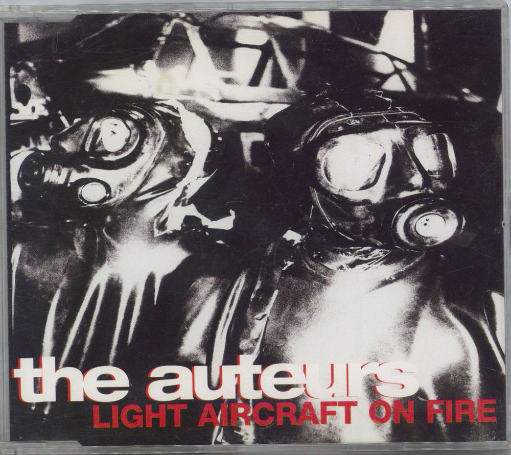 The Auteurs Light Aircraft On Fire UK CD single (CD5 / 5") HUTCD66