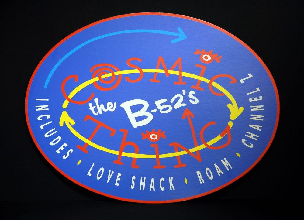 The B-52's Cosmic Thing UK Promo display PROMO DISPLAY