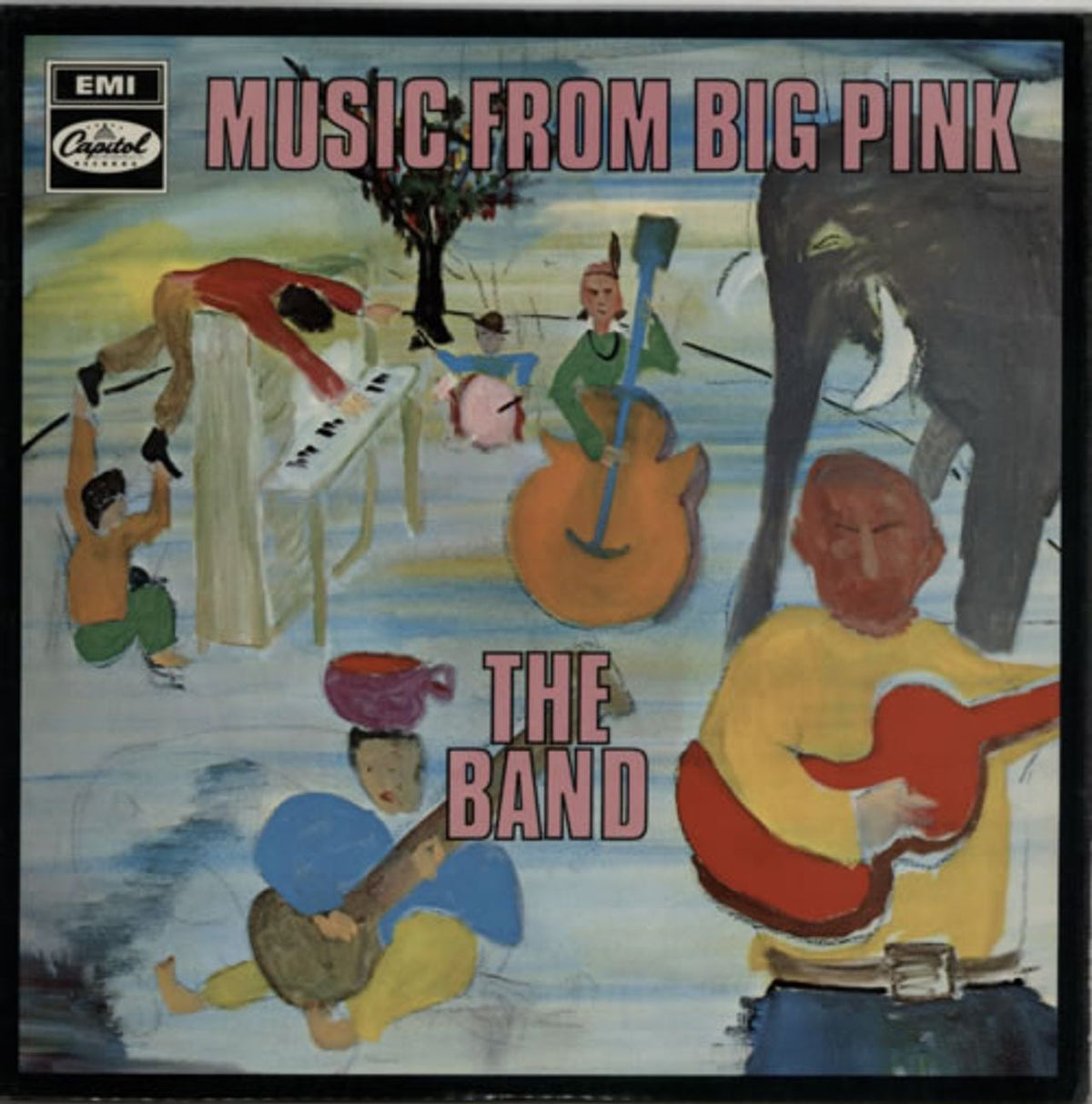 The Band Music From Big Pink - 1st UK Vinyl LP — RareVinyl.com