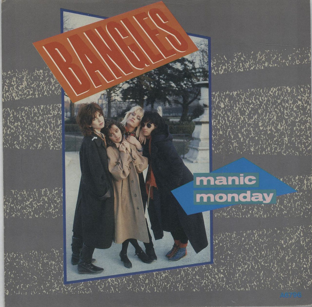 The Bangles Manic Monday Irish 7" vinyl single (7 inch record / 45) A6796