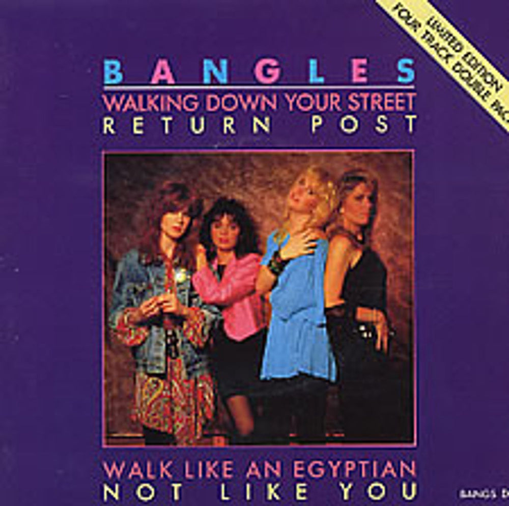 The Bangles Walking Down Your Street - Double Pack UK 7" vinyl single (7 inch record / 45) BANGSD1