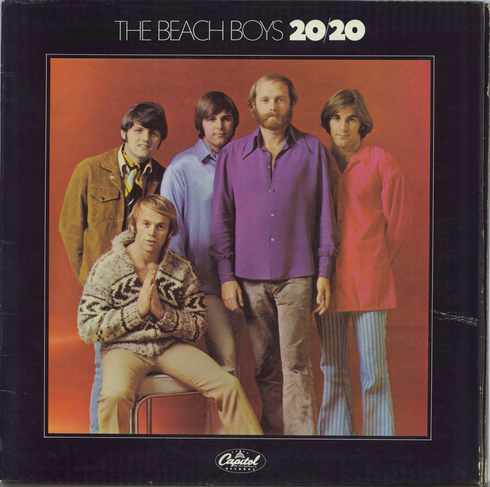 The Beach Boys 20/20 - Twenty - 1st - VG UK vinyl LP album (LP record) E-ST133