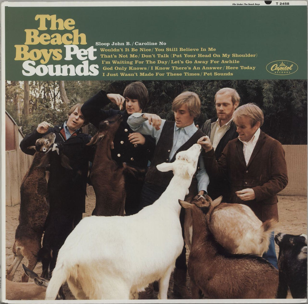 The Beach Boys Pet Sounds - 200gm - 50th Anniversary US vinyl LP album (LP record) T2458