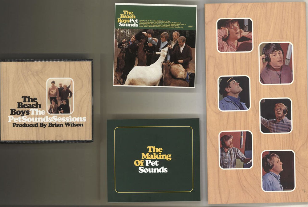 The Beach Boys The Pet Sounds Sessions UK CD Album Box Set 724383766222