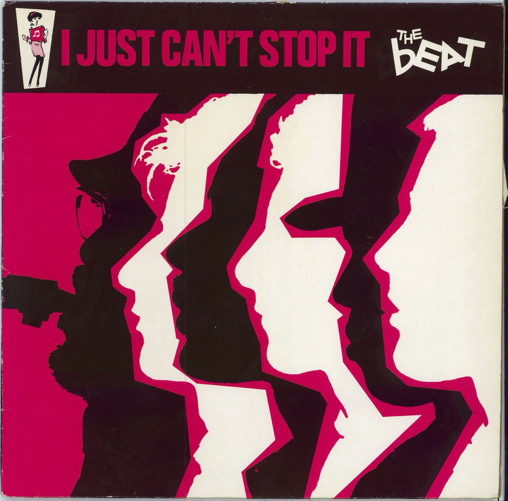 The Beat I Just Can't Stop It + Autographed Envelope UK vinyl LP album (LP record) BEAT001