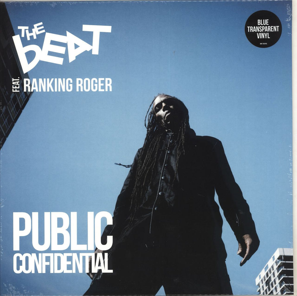 The Beat Public Confidential - Blue Vinyl - Sealed UK vinyl LP album (LP record) DMF129LP