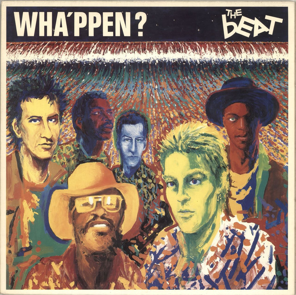 The Beat Wha'ppen? + Postcard UK vinyl LP album (LP record) BEAT3