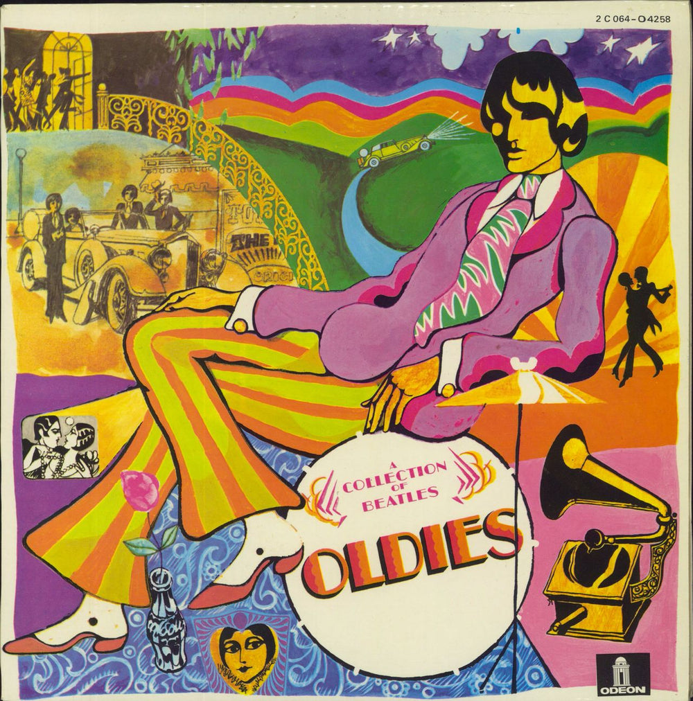 The Beatles A Collection Of Beatles Oldies French vinyl LP album (LP record) 2C064-04258