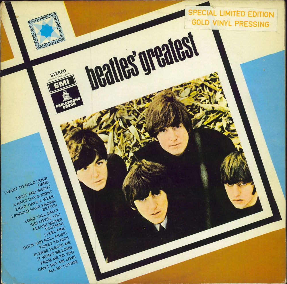 The Beatles Beatles' Greatest - Gold Vinyl - Stickered Sleeve Dutch vinyl LP album (LP record) 5C062-04207