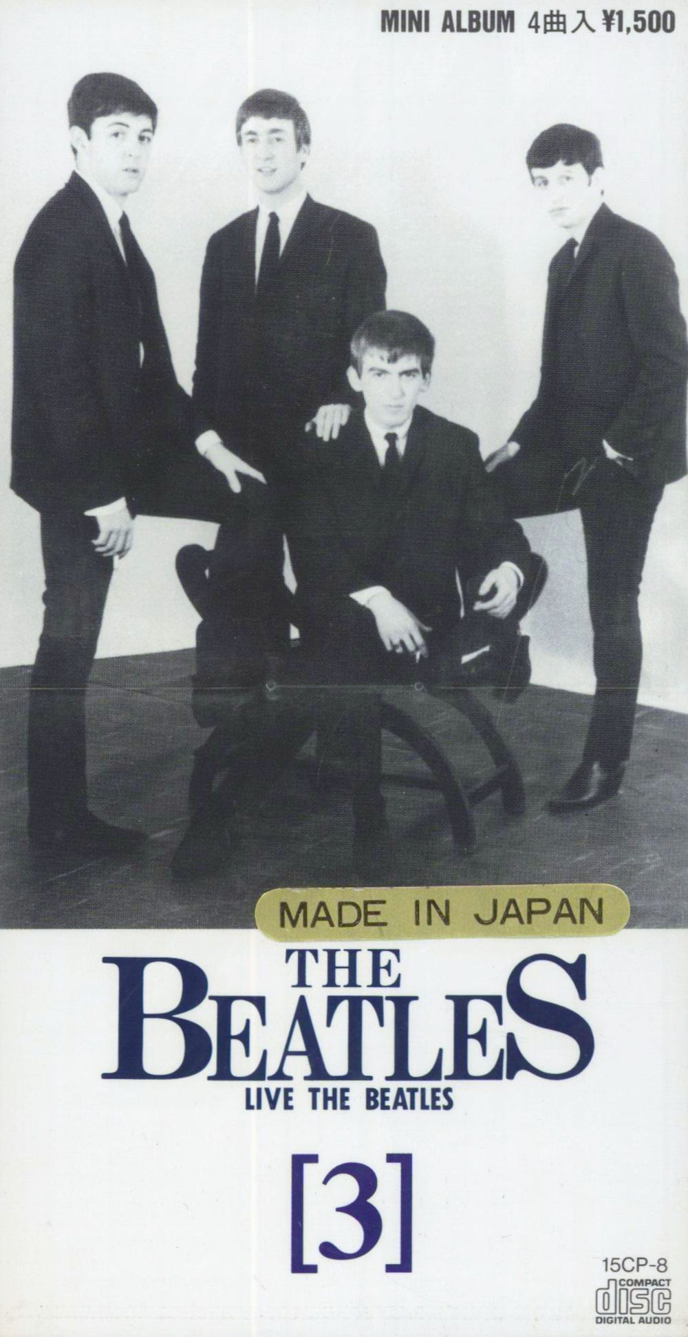 The Beatles Live The Beatles [3] Japanese 3" CD single (CD3) 15CP-8