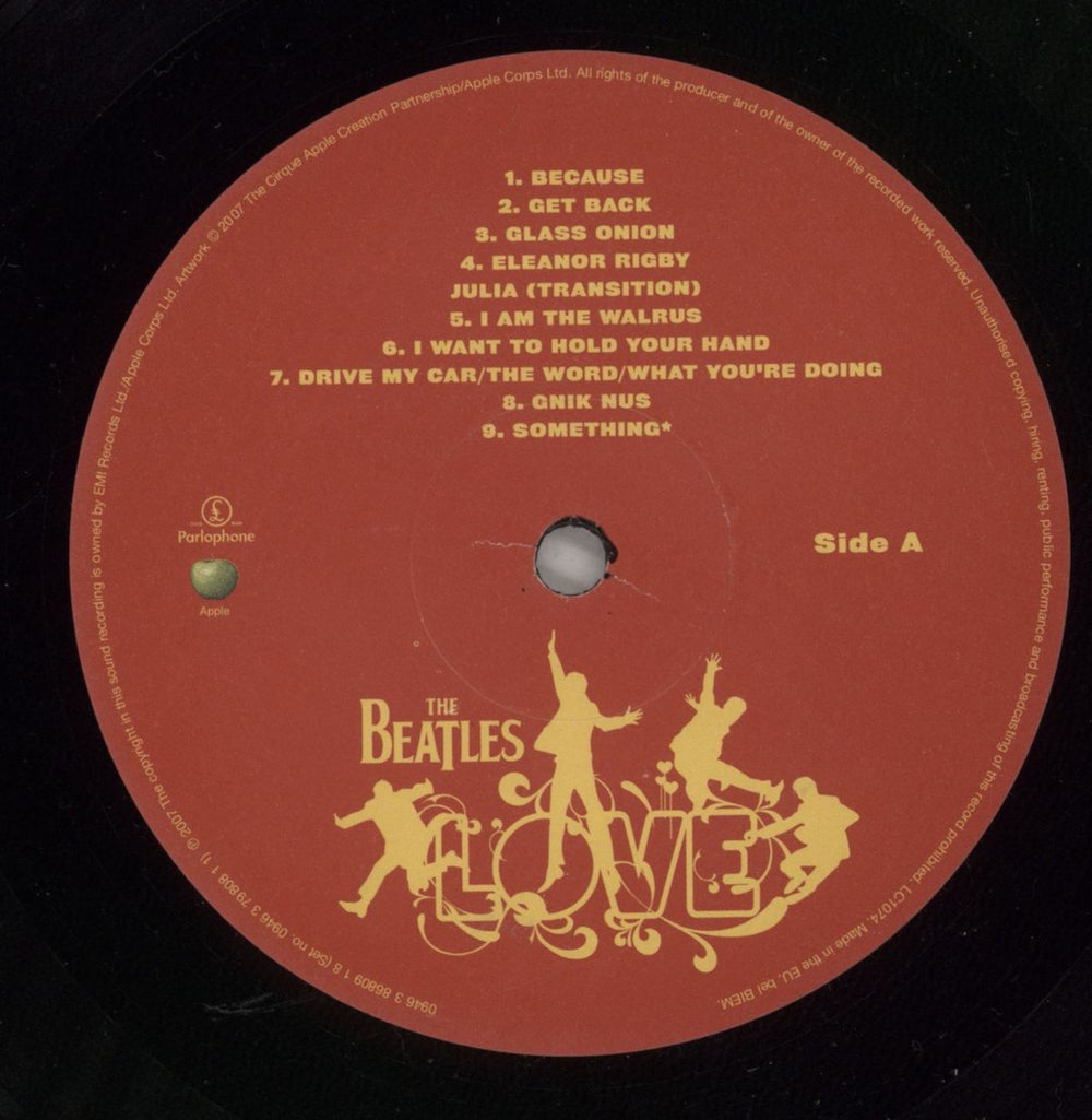 The Beatles Love UK 2-LP vinyl record set (Double LP Album) BTL2LLO395920