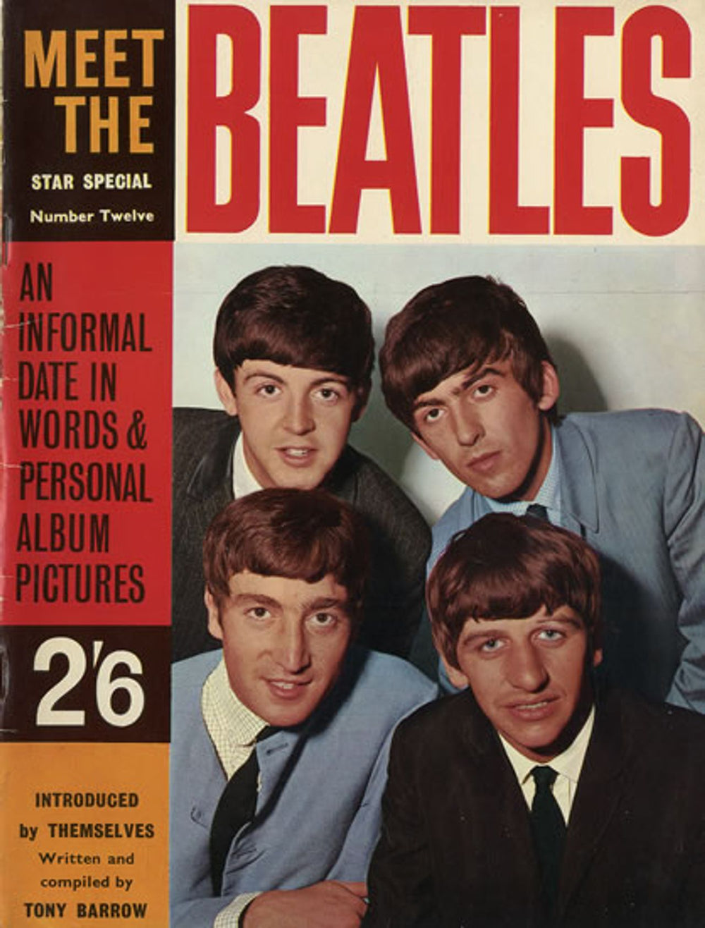 The Beatles Meet The Beatles UK book MAGAZINE