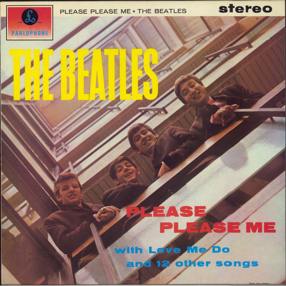 The Beatles Please Please Me - 2 Box EMI - Gold Stamp UK vinyl LP album (LP record) PCS3042