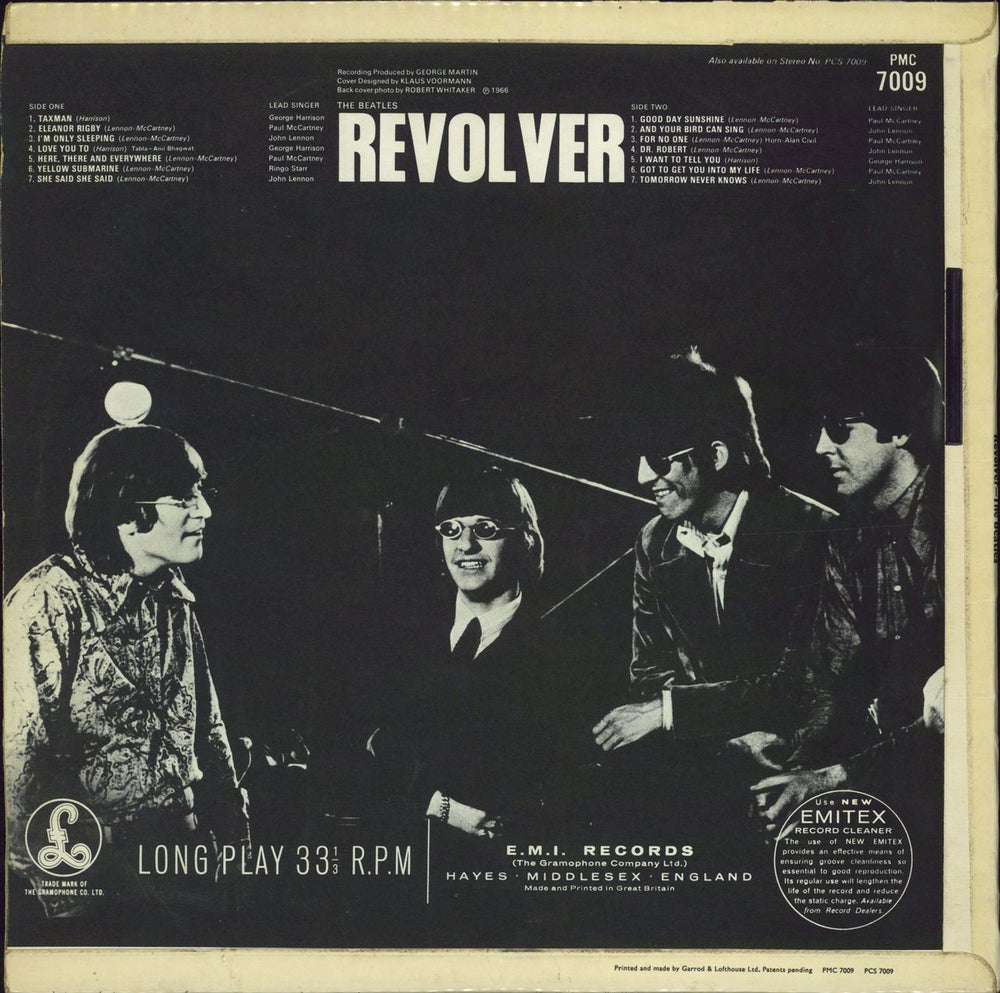 The Beatles Revolver - 3rd - EX UK vinyl LP album (LP record) BTLLPRE653103