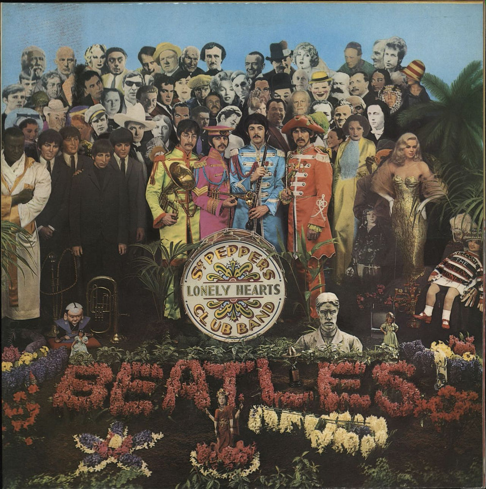 The Beatles Sgt. Pepper's - 2 Box - All Rights - EX UK vinyl LP album (LP record) PCS7027