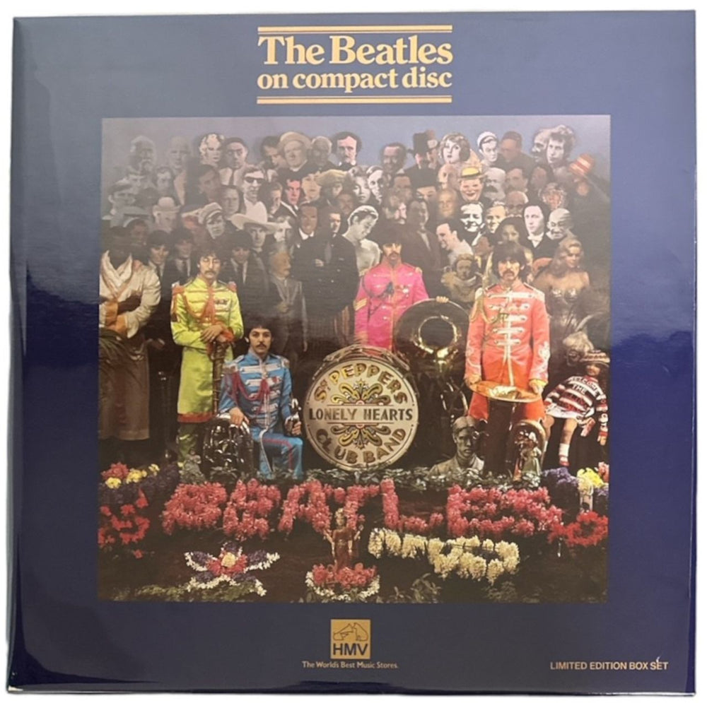 The Beatles Sgt. Pepper's - Complete - EX UK CD Album Box Set BEACD25/3