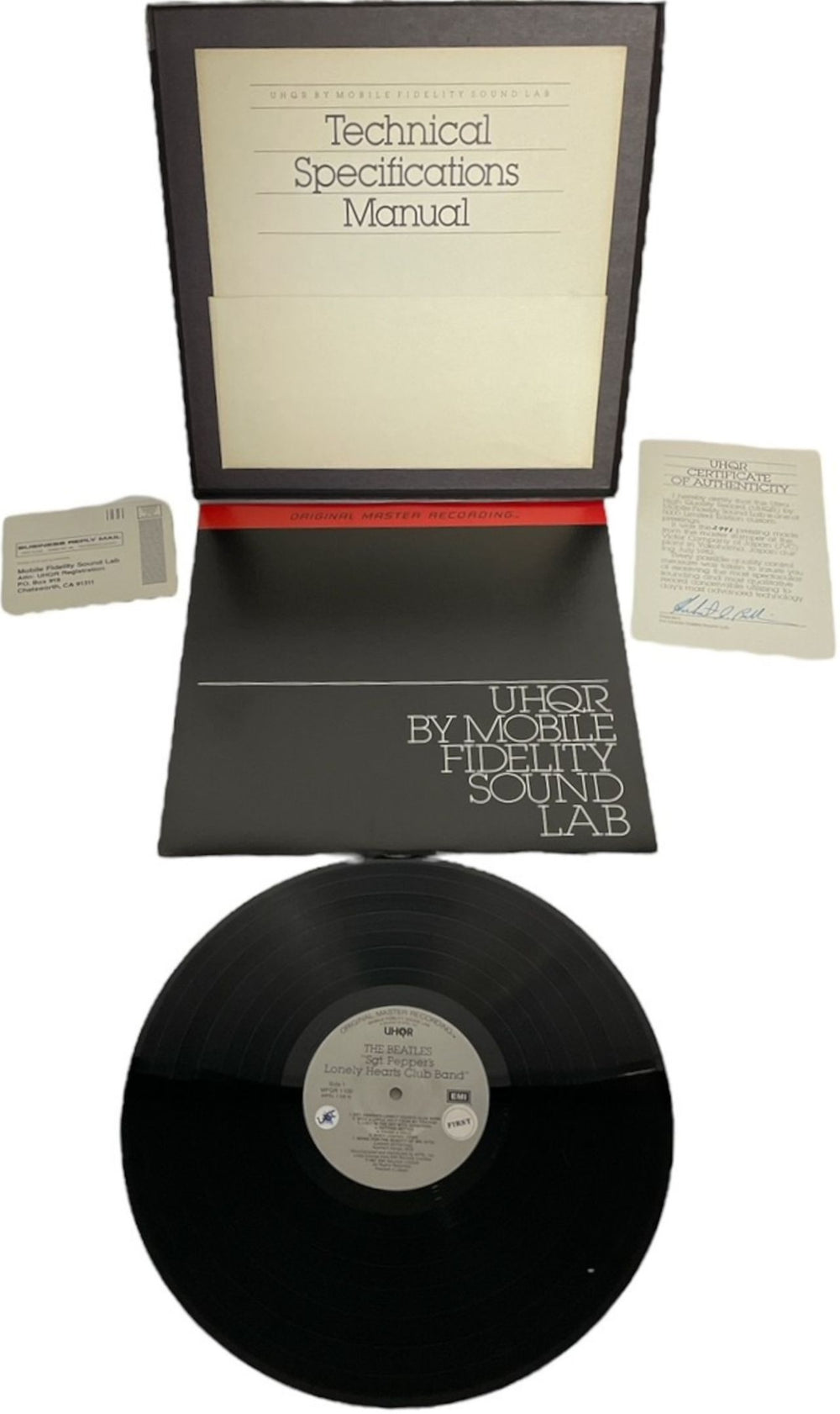 The Beatles Sgt. Pepper's - UHQR - EX US Vinyl Box Set BTLVXSG811936