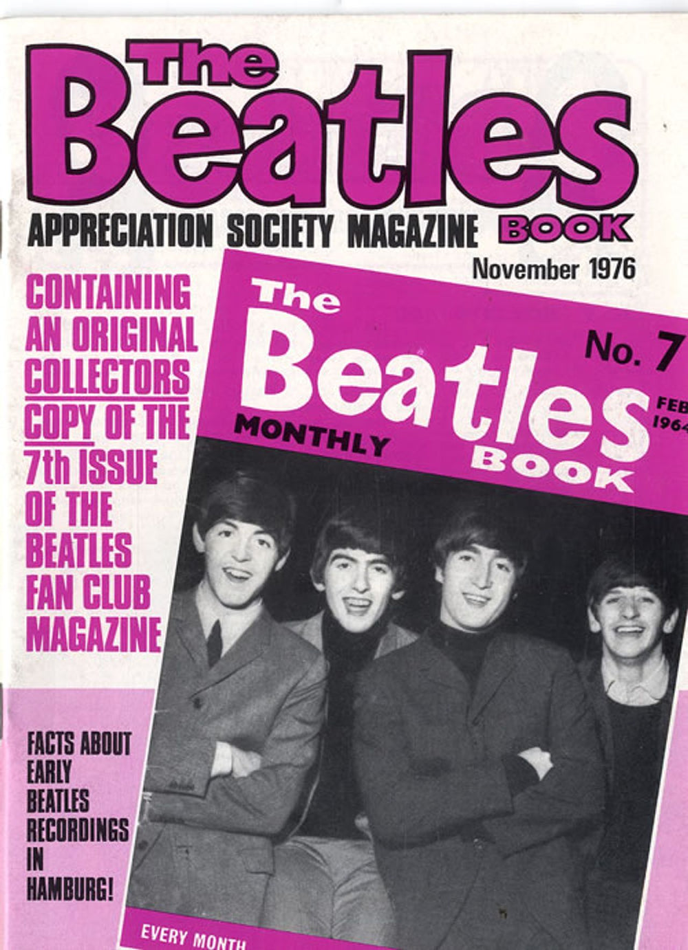 The Beatles The Beatles Book No. 07 - 2nd UK magazine TBB NO. 07