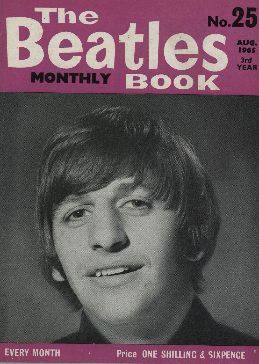 The Beatles The Beatles Book No. 25 UK magazine TBB NO. 25