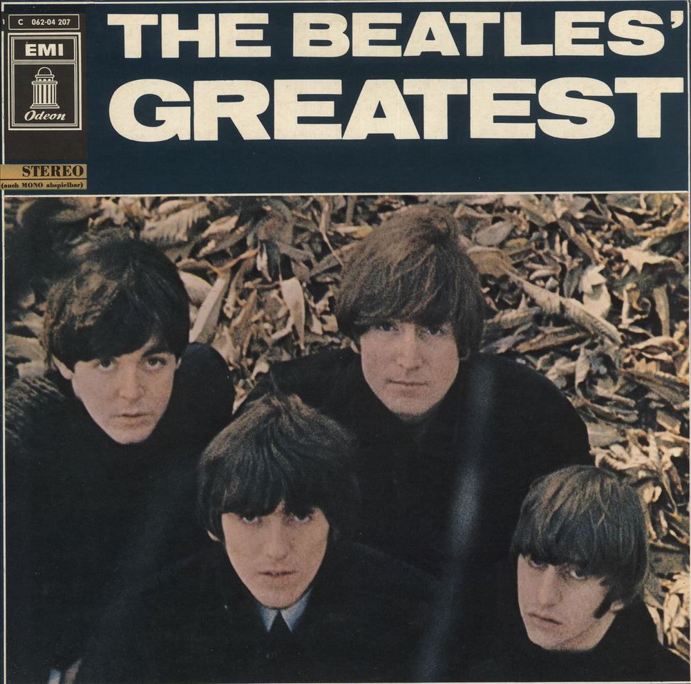 The Beatles The Beatles' Greatest - Blue Label German vinyl LP album (LP record) 1C062-04207