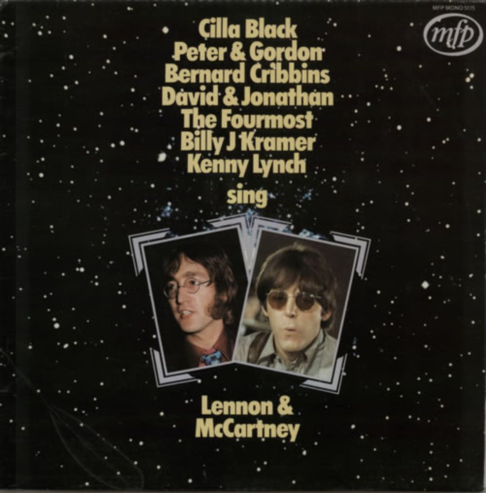 The Beatles The Stars Sing Lennon & McCartney UK vinyl LP album (LP record) MFP5175